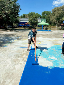 มรภ.เทพสตรี ร่วมโครงการค่ายอาสา 6 ราชภัฏเขตภูมิศาสตร์ภาคกลาง ครั้งที่ 9 เพื่อพัฒนาโรงเรียนมัธยมท่าแคลง จ.จันทบุรี