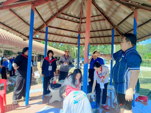 มรภ.เทพสตรี ร่วมโครงการค่ายอาสา 6 ราชภัฏเขตภูมิศาสตร์ภาคกลาง ครั้งที่ 9 เพื่อพัฒนาโรงเรียนมัธยมท่าแคลง จ.จันทบุรี