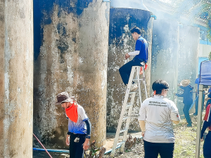 มรภ.เทพสตรี ร่วมโครงการค่ายอาสา 6 ราชภัฏเขตภูมิศาสตร์ภาคกลาง ครั้งที่ 9 เพื่อพัฒนาโรงเรียนมัธยมท่าแคลง จ.จันทบุรี