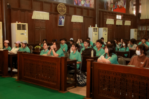 รร.สาธิต มรภ.เทพสตรี น้อมนำศาสตร์พระราชา จัดโครงการพัฒนาทักษะชีวิตตามศาสตร์พระราชาให้แก่นักเรียนชั้นมัธยมศึกษาปีที่ 5