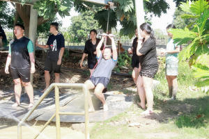 รร.สาธิต มรภ.เทพสตรี น้อมนำศาสตร์พระราชา จัดโครงการพัฒนาทักษะชีวิตตามศาสตร์พระราชาให้แก่นักเรียนชั้นมัธยมศึกษาปีที่ 5