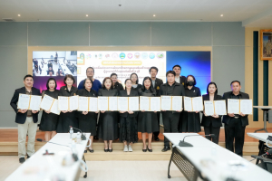 มรภ.เทพสตรี ผนึกกำลังภาคีเครือข่าย ลงนาม MOU ขับเคลื่อนการพัฒนาศักยภาพและเสริมสร้างสุขภาวะผู้สูงอายุให้กับชุมชนในพื้นที่ 3 บุรี