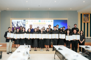 มรภ.เทพสตรี ผนึกกำลังภาคีเครือข่าย ลงนาม MOU ขับเคลื่อนการพัฒนาศักยภาพและเสริมสร้างสุขภาวะผู้สูงอายุให้กับชุมชนในพื้นที่ 3 บุรี