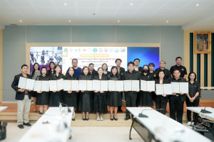 มรภ.เทพสตรี ผนึกกำลังภาคีเครือข่าย ลงนาม MOU ขับเคลื่อนการพัฒนาศักยภาพและเสริมสร้างสุขภาวะผู้สูงอายุให้กับชุมชนในพื้นที่ 3 บุรี