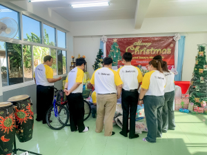 มรภ.เทพสตรี ร่วมโครงการ “สิงห์อาสา พาน้องกลับโรงเรียน” ฟื้นฟูโรงเรียนวัดปลาไหล จ.สิงห์บุรี หลังประสบอุทกภัย