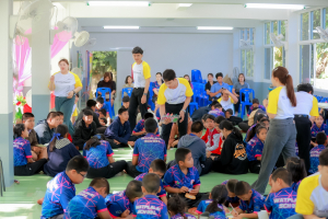 มรภ.เทพสตรี ร่วมโครงการ “สิงห์อาสา พาน้องกลับโรงเรียน” ฟื้นฟูโรงเรียนวัดปลาไหล จ.สิงห์บุรี หลังประสบอุทกภัย