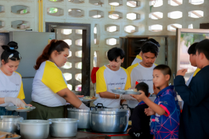 มรภ.เทพสตรี ร่วมโครงการ “สิงห์อาสา พาน้องกลับโรงเรียน” ฟื้นฟูโรงเรียนวัดปลาไหล จ.สิงห์บุรี หลังประสบอุทกภัย