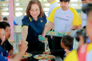 มรภ.เทพสตรี ร่วมโครงการ “สิงห์อาสา พาน้องกลับโรงเรียน” ฟื้นฟูโรงเรียนวัดปลาไหล จ.สิงห์บุรี หลังประสบอุทกภัย