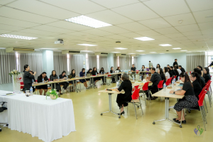 คณะวิทยาการจัดการ จัดอบรม KM เกี่ยวกับหลักเกณฑ์และวิธีการพิจารณาการแต่งตั้งบุคคลให้ดำรงตำแหน่งทางวิชาการ ตามประกาศ ก.พ.อ. ฉบับที่ 3