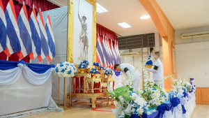 มรภ.เทพสตรี ร่วมพิธีวันพระเจ้าตากสินมหาราช