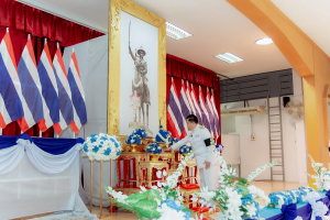 มรภ.เทพสตรี ร่วมพิธีวันพระเจ้าตากสินมหาราช