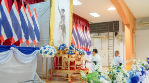มรภ.เทพสตรี ร่วมพิธีวันพระเจ้าตากสินมหาราช