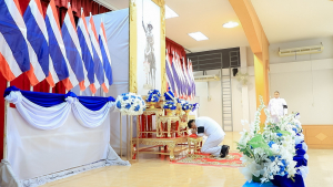 มรภ.เทพสตรี ร่วมพิธีวันพระเจ้าตากสินมหาราช