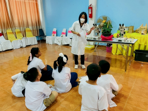 คณะวิทยาศาสตร์ฯ มรภ.เทพสตรี ลงพื้นที่จัดกิจกรรมส่งเสริมทักษะวิทยาศาสตร์ ณ โรงเรียนวัดธรรมิการาม