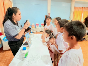 คณะวิทยาศาสตร์ฯ มรภ.เทพสตรี ลงพื้นที่จัดกิจกรรมส่งเสริมทักษะวิทยาศาสตร์ ณ โรงเรียนวัดธรรมิการาม