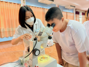 คณะวิทยาศาสตร์ฯ มรภ.เทพสตรี ลงพื้นที่จัดกิจกรรมส่งเสริมทักษะวิทยาศาสตร์ ณ โรงเรียนวัดธรรมิการาม