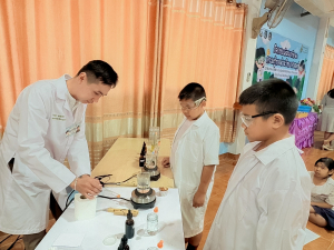 คณะวิทยาศาสตร์ฯ มรภ.เทพสตรี ลงพื้นที่จัดกิจกรรมส่งเสริมทักษะวิทยาศาสตร์ ณ โรงเรียนวัดธรรมิการาม