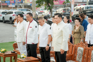 มรภ.เทพสตรี ร่วมพิธีทำบุญตักบาตรเนื่องในโอกาสวันส่งท้ายปีเก่า ต้อนรับปีใหม่