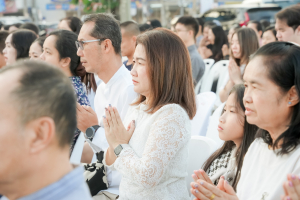 มรภ.เทพสตรี ร่วมพิธีทำบุญตักบาตรเนื่องในโอกาสวันส่งท้ายปีเก่า ต้อนรับปีใหม่