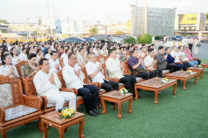 มรภ.เทพสตรี ร่วมพิธีทำบุญตักบาตรเนื่องในโอกาสวันส่งท้ายปีเก่า ต้อนรับปีใหม่