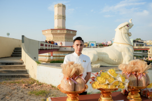 มรภ.เทพสตรี ร่วมพิธีทำบุญตักบาตรเนื่องในโอกาสวันส่งท้ายปีเก่า ต้อนรับปีใหม่