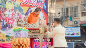 มรภ.เทพสตรี ร่วมพิธีทำบุญตักบาตรวันขึ้นปีใหม่ พ.ศ. 2569