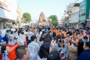 มรภ.เทพสตรี ร่วมพิธีทำบุญตักบาตรวันขึ้นปีใหม่ พ.ศ. 2569