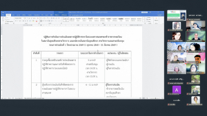 งานบริหารงานบุคคล จัดประชุมชี้แจงหลักเกณฑ์การประเมินผลและการบันทึกข้อตกลงการปฏิบัติราชการในระบบสารสนเทศฯ