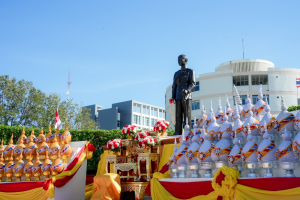 มรภ.เทพสตรี ร่วมพิธีวันสถาปนาโรงพยาบาลอานันทมหิดล ครบรอบปีที่ 88
