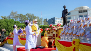 มรภ.เทพสตรี ร่วมพิธีวันสถาปนาโรงพยาบาลอานันทมหิดล ครบรอบปีที่ 88