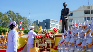 มรภ.เทพสตรี ร่วมพิธีวันสถาปนาโรงพยาบาลอานันทมหิดล ครบรอบปีที่ 88