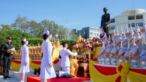 มรภ.เทพสตรี ร่วมพิธีวันสถาปนาโรงพยาบาลอานันทมหิดล ครบรอบปีที่ 88