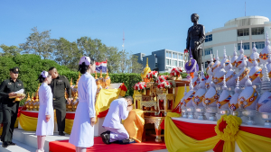 มรภ.เทพสตรี ร่วมพิธีวันสถาปนาโรงพยาบาลอานันทมหิดล ครบรอบปีที่ 88