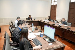 การประชุมคณะอนุกรรมการติดตาม ตรวจสอบและประเมินผลงานของมหาวิทยาลัย ปีงบประมาณ พ.ศ. 2568 ด้านการพัฒนาองค์กร ครั้งที่ 2