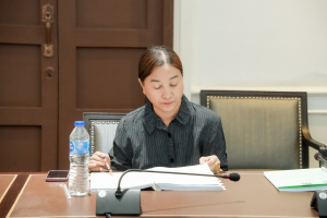 การประชุมคณะอนุกรรมการติดตาม ตรวจสอบและประเมินผลงานของมหาวิทยาลัย ปีงบประมาณ พ.ศ. 2568 ด้านการพัฒนาองค์กร ครั้งที่ 2