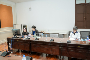 การประชุมคณะอนุกรรมการติดตาม ตรวจสอบและประเมินผลงานของมหาวิทยาลัย ปีงบประมาณ พ.ศ. 2568 ด้านการพัฒนาองค์กร ครั้งที่ 2