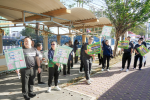 มรภ.เทพสตรี ร่วมกิจกรรมรณรงค์การเลือกตั้ง อบต. โค้งสุดท้าย Big Day