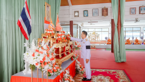 มรภ.เทพสตรี ร่วมพิธีเนื่องในวันคล้ายวันประสูติ สมเด็จพระเจ้าลูกเธอ เจ้าฟ้าสิริวัณณวรี นารีรัตนราชกัญญา