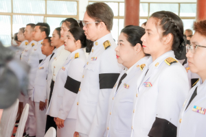 มรภ.เทพสตรี ร่วมพิธีเนื่องในวันคล้ายวันประสูติ สมเด็จพระเจ้าลูกเธอ เจ้าฟ้าสิริวัณณวรี นารีรัตนราชกัญญา