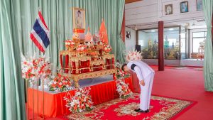 มรภ.เทพสตรี ร่วมพิธีเนื่องในวันคล้ายวันประสูติ สมเด็จพระเจ้าลูกเธอ เจ้าฟ้าสิริวัณณวรี นารีรัตนราชกัญญา