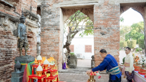 มรภ.เทพสตรี ร่วมพิธีขอพระบรมราชานุญาตจัดงานแผ่นดินสมเด็จพระนารายณ์มหาราช ครั้งที่ 38 ประจำปี พ.ศ. 2569