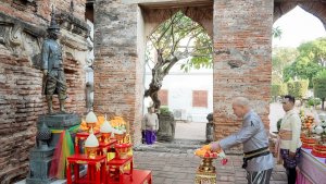 มรภ.เทพสตรี ร่วมพิธีขอพระบรมราชานุญาตจัดงานแผ่นดินสมเด็จพระนารายณ์มหาราช ครั้งที่ 38 ประจำปี พ.ศ. 2569