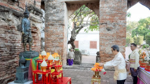 มรภ.เทพสตรี ร่วมพิธีขอพระบรมราชานุญาตจัดงานแผ่นดินสมเด็จพระนารายณ์มหาราช ครั้งที่ 38 ประจำปี พ.ศ. 2569