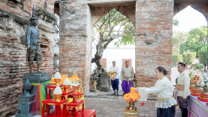 มรภ.เทพสตรี ร่วมพิธีขอพระบรมราชานุญาตจัดงานแผ่นดินสมเด็จพระนารายณ์มหาราช ครั้งที่ 38 ประจำปี พ.ศ. 2569