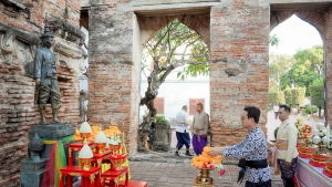 มรภ.เทพสตรี ร่วมพิธีขอพระบรมราชานุญาตจัดงานแผ่นดินสมเด็จพระนารายณ์มหาราช ครั้งที่ 38 ประจำปี พ.ศ. 2569