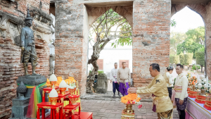 มรภ.เทพสตรี ร่วมพิธีขอพระบรมราชานุญาตจัดงานแผ่นดินสมเด็จพระนารายณ์มหาราช ครั้งที่ 38 ประจำปี พ.ศ. 2569