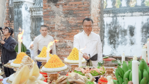 มรภ.เทพสตรี ร่วมพิธีขอพระบรมราชานุญาตจัดงานแผ่นดินสมเด็จพระนารายณ์มหาราช ครั้งที่ 38 ประจำปี พ.ศ. 2569
