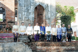 มรภ.เทพสตรี ร่วมพิธีขอพระบรมราชานุญาตจัดงานแผ่นดินสมเด็จพระนารายณ์มหาราช ครั้งที่ 38 ประจำปี พ.ศ. 2569