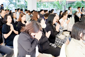 คณะวิทยาการจัดการ จัดพิธีทำบุญตักบาตรรับปีใหม่ พร้อมจัดโครงการสานสัมพันธ์พี่น้องวิทยาการจัดการ