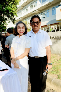 คณะวิทยาการจัดการ จัดพิธีทำบุญตักบาตรรับปีใหม่ พร้อมจัดโครงการสานสัมพันธ์พี่น้องวิทยาการจัดการ